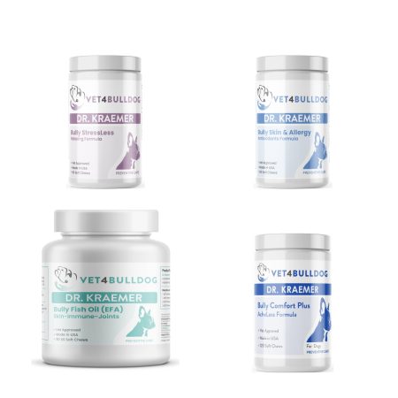 Bully Sinusitis & Allergic Rhinitis ULTIMATE Bundle current included products, with original 2026 Vet4Bulldog product photographs