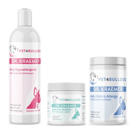 Bully Skin & Coat Derma Care Basic Bundle: current bundle products
