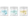 Bully Total Joint and Mobility Essential Bundle for bulldogs 59lb and under, all products shown together