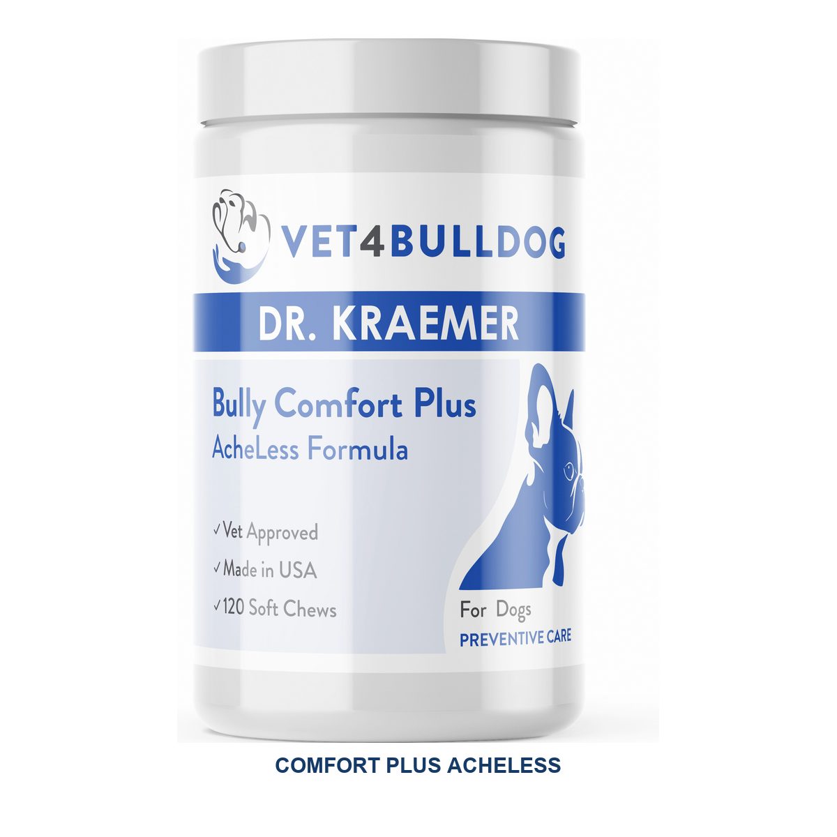 Bulldog Comfort Plus AcheLess Formula chews