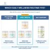 Multivitamin and Fish Oil, Vital Health, and separate Probiotics gut support choices