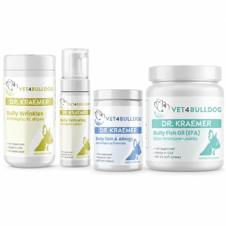Bully Wrinkles Skin and Allergies Vital Care Bundle