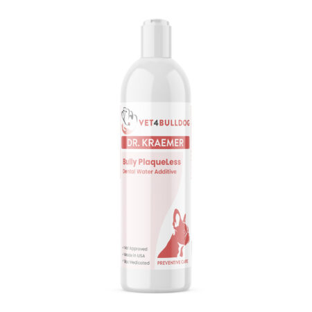 Bully Dental Antimicrobial Water Additive & Mouth Rinse — close-up product photo on white background.