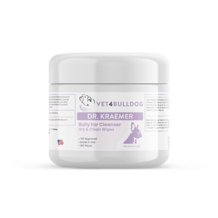 Bully Advanced Ear Cleansing Wipes — product container, front label