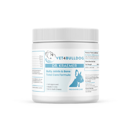 Bully Joint & Bone Total Care (60lb & Over / 84 Chews) — product container, front label