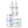 Dr. Kraemer’s Bully Aloe Oatmeal Soothing Skincare ULTIMATE Bundle, current Vet4Bulldog products in a closeup bundle packshot