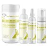 Dr. Kraemer’s Bully Antiseptic Wrinkles~Cysts~Skin Vital Care Bundle, current Vet4Bulldog products in a closeup bundle packshot