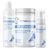 Dr. Kraemer’s Bully ItchLess Essential-Care Bundle, current Vet4Bulldog products in a closeup bundle packshot