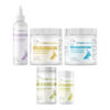 Bully Puppy ULTIMATE Bundle with Bully Multivitamin Plus Optimized Formula, Joint & Bone Total Care (59lb & Under / 84 Chews), Bully WaxLess Aloe Vera Ear Rinse, Wrinkle & Skinfold Antiseptic XL Wipes, Bully Pre / Probiotics N' Zyme KEEP-UP on a white background.