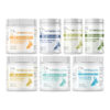 Bully Senior ULTIMATE Bundle with Bulldog Immune Support Plus Chews, Bulldog Comfort Plus AcheLess Formula, Bully Pre / Probiotics N' Zyme KEEP-UP, Gastro Gentle Move & Anal Gland Health, Bully Multivitamin Plus Optimized Formula, Bully Fish Oil EFA (Sm-Med | 60 Chews), Joint & Bone Total Care (59lb & Under / 84 Chews) on a white background.