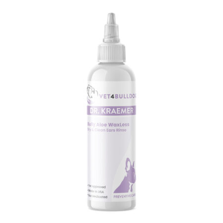 Bully WaxLess Aloe Vera Ear Rinse — product container, front label