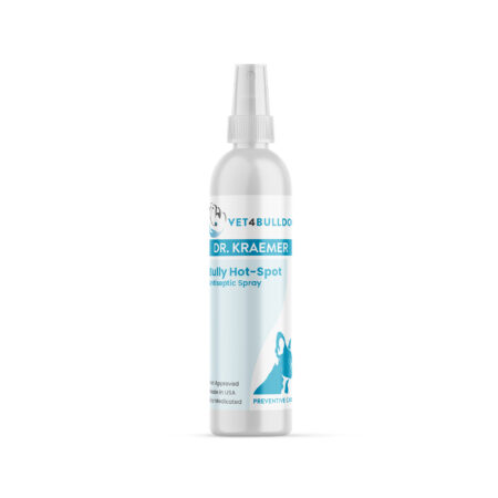 Yeasty Bully Antiseptic Hot Spot Spray — product container, front label